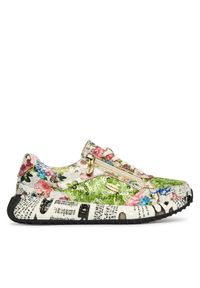 Laura Vita Sneakersy Burton 11 Kolorowy. Materiał: skóra. Wzór: kolorowy #1