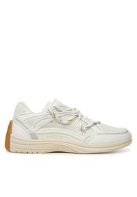 Giuseppe Zanotti - GIUSEPPE ZANOTTI Sneakersy RM50008 Biały. Kolor: biały. Materiał: materiał