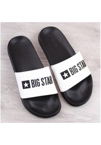 Big-Star - Klapki sportowe męskie białe Big Star JJ174506. Kolor: biały. Styl: sportowy