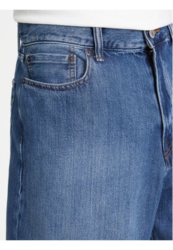 GAP - Gap Szorty jeansowe 781610-00 Niebieski Loose Fit. Kolor: niebieski. Materiał: bawełna