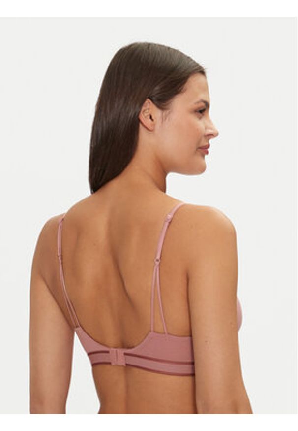 Calvin Klein Underwear Biustonosz braletka 000QF7945E Różowy. Kolor: różowy. Materiał: bawełna