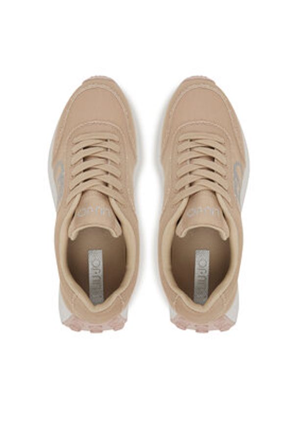 Liu Jo Sneakersy Lolo 18 BA5003 TX054 Beżowy. Kolor: beżowy. Materiał: materiał