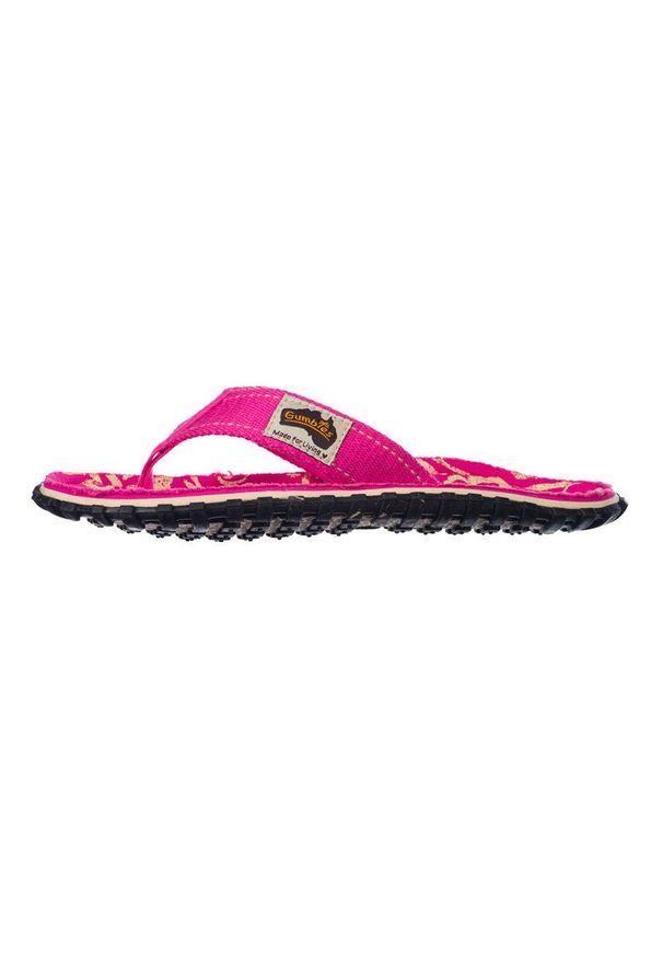 Gumbies - Japonki Islander Pink Hibiscu. Kolor: różowy. Materiał: bawełna, guma