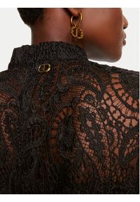 TwinSet - TWINSET Bluzka 242TP2464 Czarny Slim Fit. Kolor: czarny. Materiał: syntetyk #2