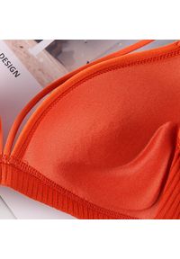 Intica - Biustonosz bez fiszbin miękki na co dzień Najiba. Kolor: różowy. Materiał: materiał, skóra #8