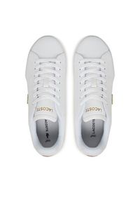 Lacoste Sneakersy Carnaby Cup 7-49SFA0115 Biały. Kolor: biały. Materiał: skóra