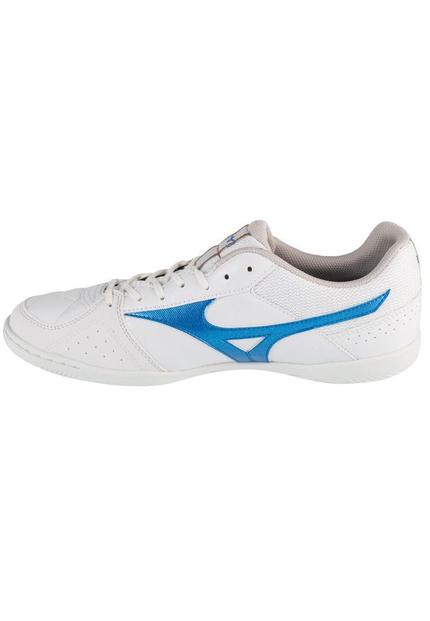 Mizuno - Buty halowe do piłki nożnej męskie, Mrl Sala Club In. Kolor: biały, wielokolorowy, niebieski