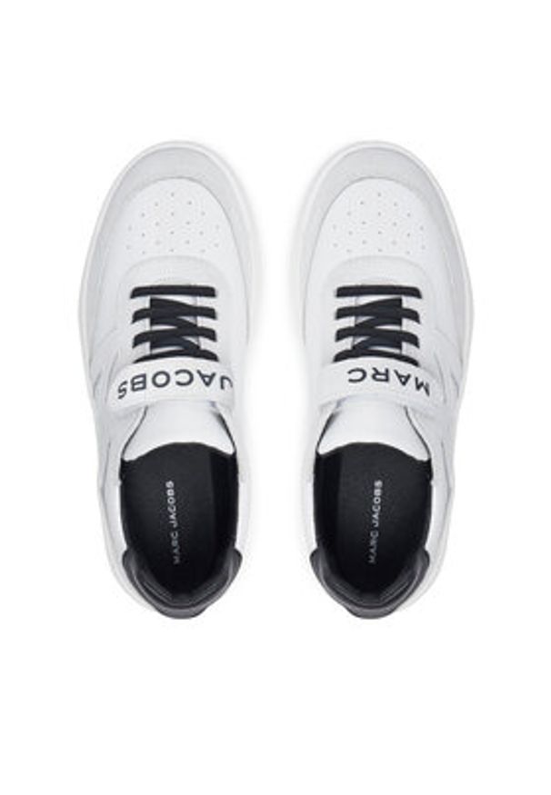 MARC JACOBS - Marc Jacobs Sneakersy W60382 S Écru. Materiał: skóra