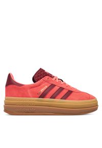 Adidas - adidas Sneakersy Gazelle Bold KI7213 Pomarańczowy. Kolor: pomarańczowy. Materiał: zamsz, skóra. Model: Adidas Gazelle #1