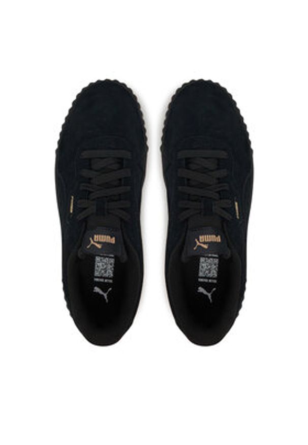 Puma Sneakersy Carina 3.0 SD 400721 01 Czarny. Kolor: czarny. Materiał: zamsz, skóra