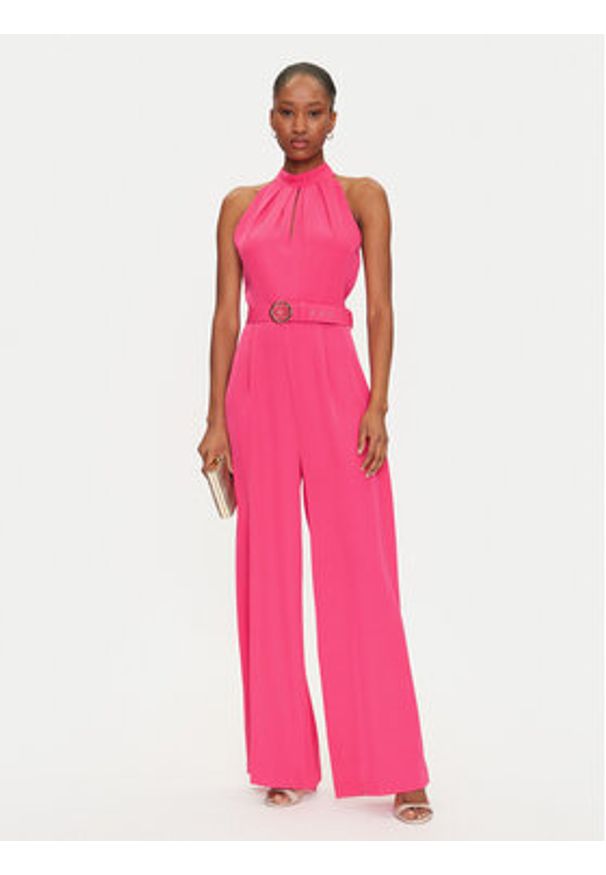 Rinascimento Kombinezon CFC0123364003 Różowy Regular Fit. Kolor: różowy. Materiał: syntetyk