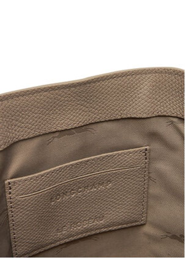 Longchamp Torebka 10279HFP Beżowy. Kolor: beżowy. Materiał: skórzane