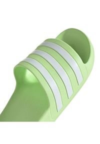 Adidas - Klapki adidas Adilette Aqua Slides IF6046 zielone. Okazja: na plażę. Kolor: zielony. Materiał: syntetyk. Styl: sportowy #4
