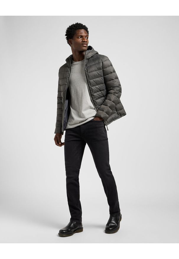 Lee - MESKA KURTKA LEE PUFFER JACKET STATIC GRAY 112371658