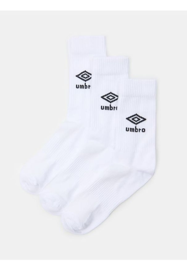 Sinsay - Skarpetki 3 pack Umbro - biały. Kolor: biały