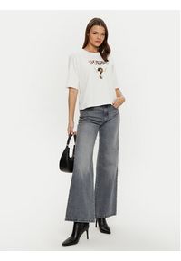 Guess T-Shirt V4YI06 I3Z14 Écru Boxy Fit. Materiał: bawełna #2