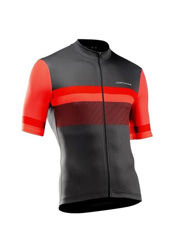 NORTHWAVE - Koszulka z krótkim rękawem Northwave Origin. Kolor: wielokolorowy, szary, czerwony. Długość rękawa: krótki rękaw. Długość: krótkie. Sport: kolarstwo