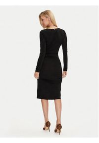 Marciano Guess Sukienka koktajlowa 4YGK30 6265A Czarny Regular Fit. Kolor: czarny. Materiał: wiskoza. Styl: wizytowy #3