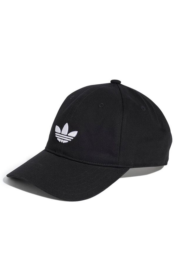 Adidas - Czapka z daszkiem adidas. Kolor: czarny