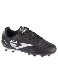 Joma - Buty Piłkarskie Toledo Firm Ground Dla Dzieci I Młodzieży. Kolor: czarny. Sport: piłka nożna