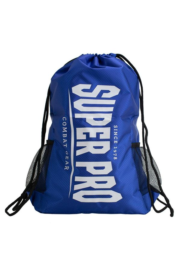 SUPER PRO COMBAT GEAR - Torba Super Pro w Niebiesko-Białą dla Sportowców. Kolor: biały. Styl: elegancki, sportowy