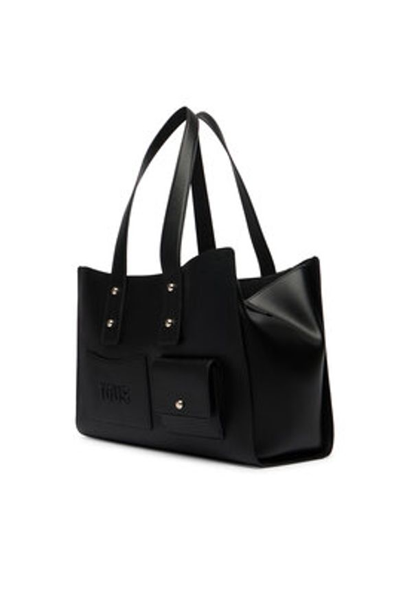 Tous - TOUS Torebka 2002373551 Czarny. Kolor: czarny. Materiał: skórzane