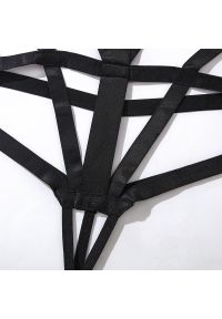 Intica - Body z elastycznym materiałem i szerokimi pasami na wieczorne wyjścia Calida. Kolor: czarny. Materiał: materiał #2