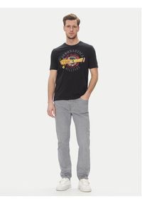Aeronautica Militare T-Shirt 251TS2414J641 Granatowy Regular Fit. Kolor: niebieski. Materiał: bawełna