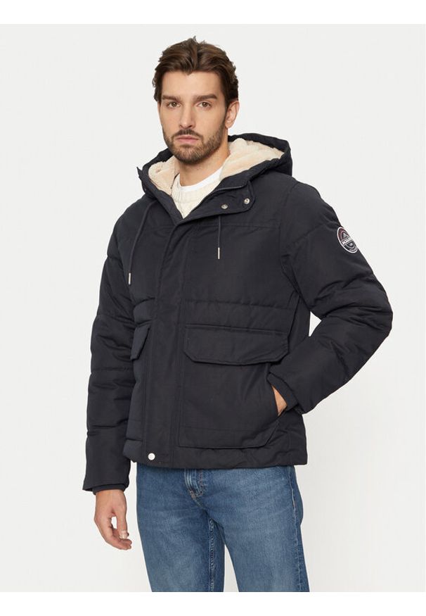 Jack & Jones Kurtka zimowa Carl 12256901 Granatowy Straight Fit. Kolor: niebieski. Materiał: syntetyk. Sezon: zima