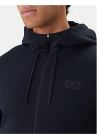 EA7 Emporio Armani Dres 7M001602 AF20845 UB102 Granatowy Regular Fit. Kolor: niebieski. Materiał: bawełna #4