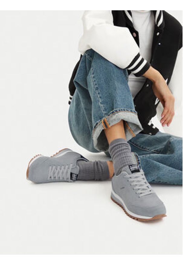 G-Star RAW - G-Star Raw Sneakersy CEO-25SCW160 Niebieski jasny. Kolor: niebieski. Materiał: skóra, zamsz