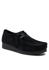 Clarks Półbuty Wallabee Evo Sh 26174746 Czarny. Kolor: czarny. Materiał: zamsz, skóra #4