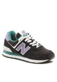 New Balance Sneakersy U574LV2 Czarny. Kolor: czarny. Materiał: zamsz, skóra. Model: New Balance 574