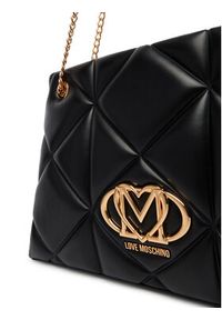 Love Moschino - LOVE MOSCHINO Torebka JC4040PP1OLC0000 Czarny. Kolor: czarny. Materiał: skórzane #3