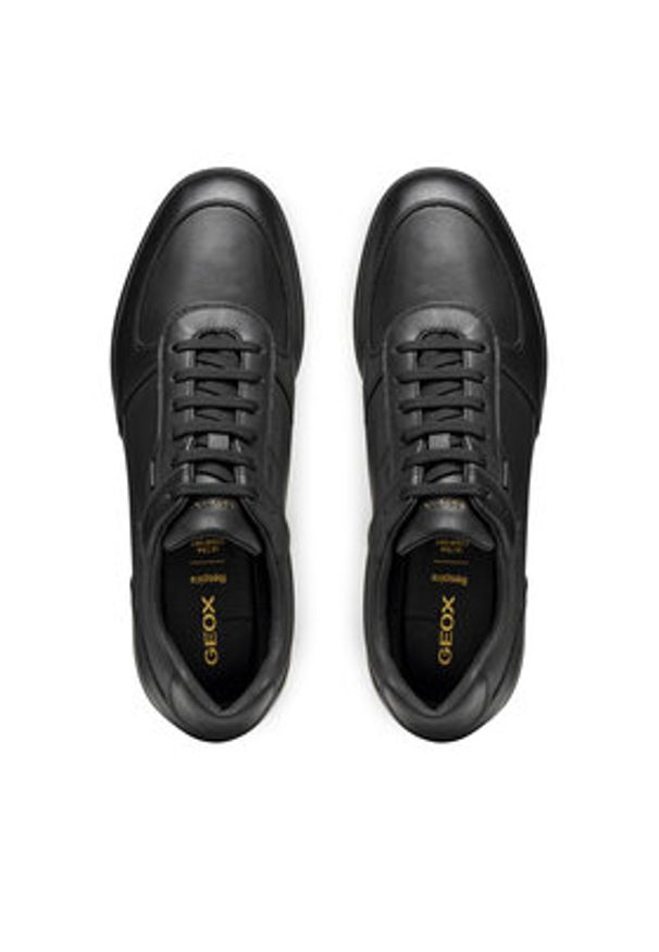 Geox Sneakersy U Spherica Actif X3 U56MTB 00085 C9999 Czarny. Kolor: czarny. Materiał: skóra