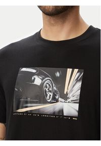 BOSS T-Shirt Te Motors 50566627 Czarny Regular Fit. Kolor: czarny. Materiał: bawełna #4