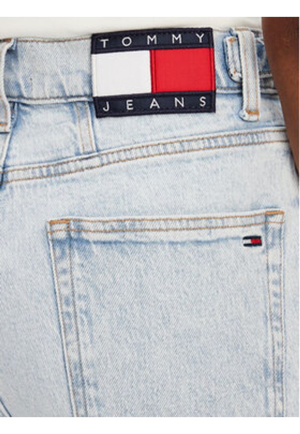 Tommy Jeans Jeansy DW0DW20496 Niebieski Mom Fit. Kolor: niebieski