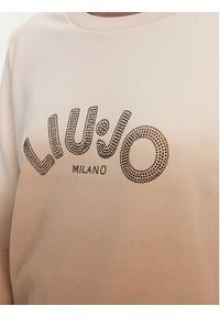 Liu Jo Sport Bluza TA5114 FS090 Beżowy Regular Fit. Kolor: beżowy. Materiał: bawełna. Styl: sportowy #5