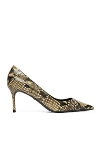 Gino Rossi - Szpilki GINO ROSSI. Kolor: beżowy. Obcas: na szpilce #1