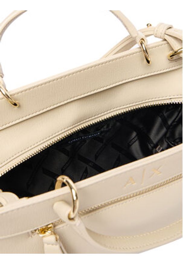 Armani Exchange Torebka XW001554 AF17117 U1092 Beżowy. Kolor: beżowy. Materiał: skórzane