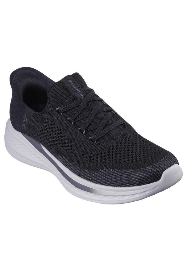 skechers - Buty wsuwane SLIP-INS sportowe męskie Skechers Slade Quinto. Zapięcie: bez zapięcia. Kolor: czarny