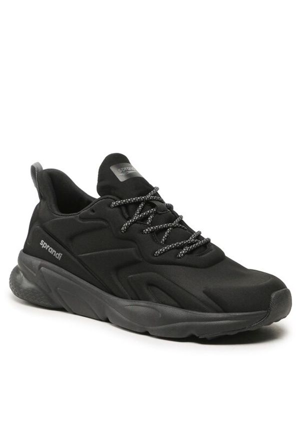 Sprandi Sneakersy MP-S21R284A-7 Czarny. Kolor: czarny. Materiał: materiał