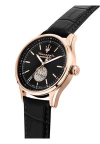 Maserati Zegarek Sorpasso Open Heart Automatic R8821124001 Czarny. Kolor: czarny #6