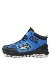skechers - Skechers Sneakersy Fuse Tread Trekor 403712L/RYBK Niebieski. Kolor: niebieski. Materiał: skóra #5