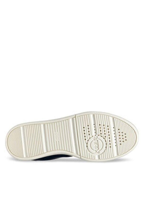 Geox Sneakersy D Meleda D55UGA 05422 C4002 Granatowy. Kolor: niebieski. Materiał: skóra
