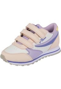 Buty do chodzenia dla dzieci Fila Orbit Velcro Low. Kolor: różowy. Sport: turystyka piesza