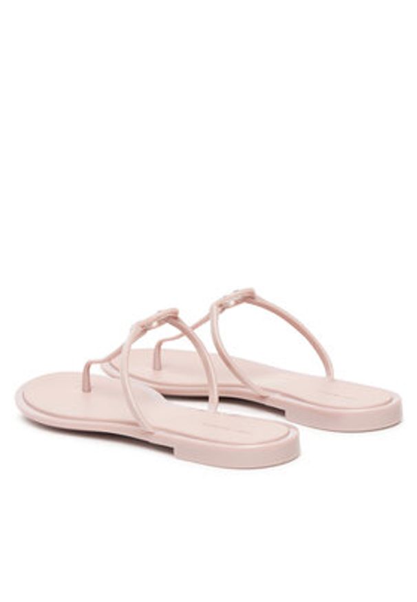 Tory Burch Japonki Mini Miller Jelly 166808 Różowy. Kolor: różowy. Materiał: syntetyk