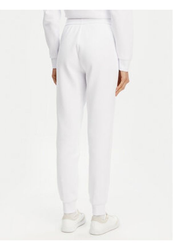 Armani Exchange Spodnie dresowe XW000824 AF10818 U0002 Biały Regular Fit. Kolor: biały. Materiał: bawełna