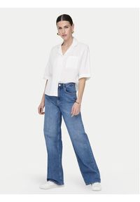 only - ONLY Koszula Thyra 15267839 Biały Regular Fit. Kolor: biały. Materiał: bawełna #7