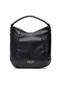 Liu Jo Torebka Esc M Hobo AF5053 E0058 Czarny. Kolor: czarny. Materiał: skórzane